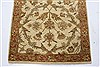 Chobi Beige Runner Hand Knotted 28 X 98  Area Rug 250-22638 Thumb 6