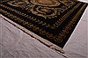 Indo-Tibetan Black Hand Knotted 80 X 100 Area Rug 100-22646 Thumb 3