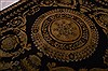 Indo-Tibetan Black Hand Knotted 80 X 100 Area Rug 100-22646 Thumb 5