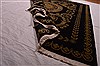 Indo-Tibetan Black Hand Knotted 80 X 100 Area Rug 100-22646 Thumb 7
