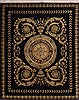 Indo-Tibetan Black Hand Knotted 80 X 100 Area Rug 100-22646 Thumb 0