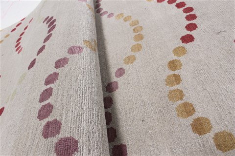 Gabbeh Grey Runner Hand Knotted 27 X 100 Area Rug 250-22647 Image 10