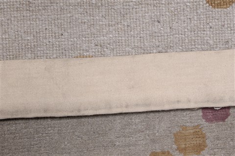 Gabbeh Grey Runner Hand Knotted 27 X 100 Area Rug 250-22647 Image 1