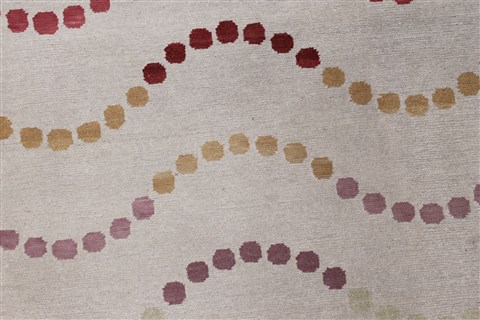 Gabbeh Grey Runner Hand Knotted 27 X 100 Area Rug 250-22647 Image 4