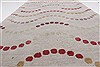 Gabbeh Grey Runner Hand Knotted 27 X 100  Area Rug 250-22647 Thumb 2