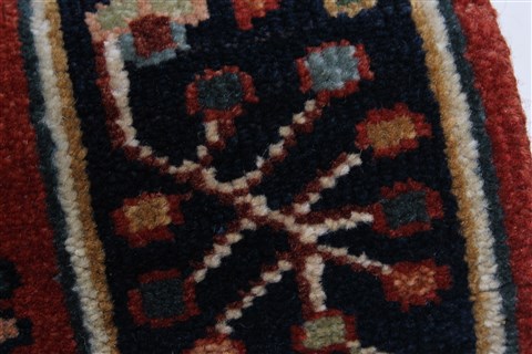 Karajeh Red Runner Hand Knotted 21 X 99 Area Rug 250-22651 Image 12