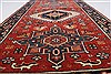 Karajeh Red Runner Hand Knotted 21 X 99  Area Rug 250-22651 Thumb 4