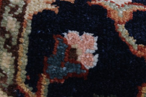 Serapi Blue Runner Hand Knotted 27 X 100 Area Rug 250-22656 Image 8