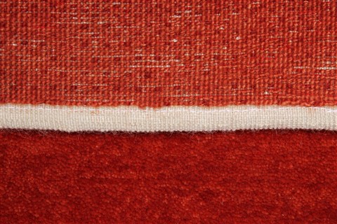 Gabbeh Red Runner Hand Knotted 28 X 101 Area Rug 250-22664 Image 10