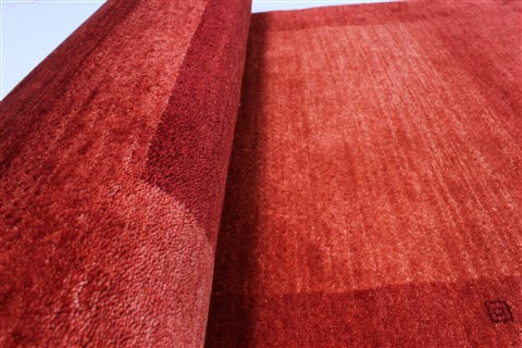 Gabbeh Red Runner Hand Knotted 28 X 101 Area Rug 250-22664 Image 8