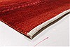 Gabbeh Red Runner Hand Knotted 28 X 101  Area Rug 250-22664 Thumb 5