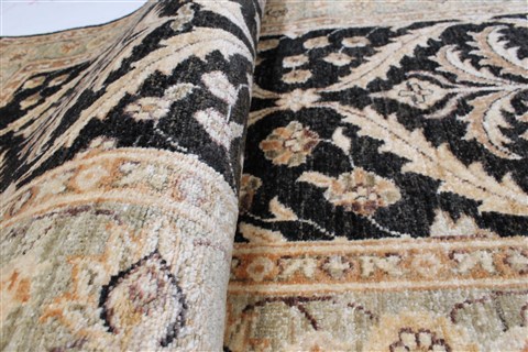 Chobi Black Runner Hand Knotted 29 X 104 Area Rug 250-22667 Image 12