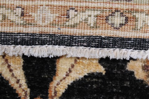 Chobi Black Runner Hand Knotted 29 X 104 Area Rug 250-22667 Image 2
