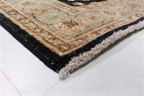 Chobi Black Runner Hand Knotted 29 X 104 Area Rug 250-22667 Image 8