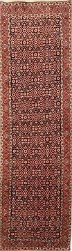 Persian Bidjar Blue Runner 10 to 12 ft Wool Carpet 22670