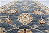 Pishavar Blue Runner Hand Knotted 26 X 101 Area Rug 250-22672 Thumb 7