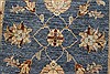 Pishavar Blue Runner Hand Knotted 26 X 101  Area Rug 250-22672 Thumb 9