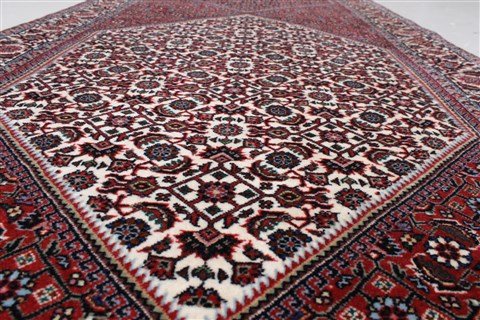 Bidjar Brown Runner Hand Knotted 29 X 910 Area Rug 250-22673 Image 6