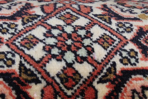 Bidjar Beige Runner Hand Knotted 28 X 97 Area Rug 250-22675 Image 9