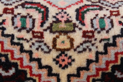 Sanandaj Black Runner Hand Knotted 24 X 911 Area Rug 250-22677 Image 9