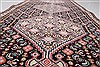 Sanandaj Black Runner Hand Knotted 24 X 911  Area Rug 250-22677 Thumb 3