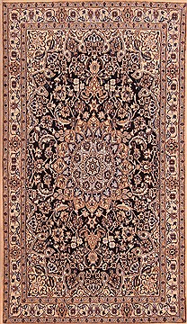 Nain White Hand Knotted 3'10" X 6'10"  Area Rug 100-22682
