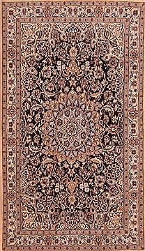 Nain White Hand Knotted 3'10" X 6'10"  Area Rug 100-22682