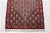 Sanandaj Black Runner Hand Knotted 25 X 97  Area Rug 250-22684 Thumb 5