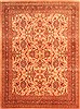 Hereke Yellow Hand Knotted 51 X 70  Area Rug 100-22685 Thumb 0