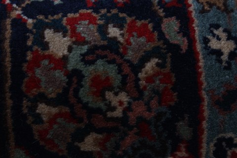 Agra Red Runner Hand Knotted 28 X 101 Area Rug 250-22691 Image 1