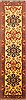 Kazak Yellow Runner Hand Knotted 28 X 99  Area Rug 250-22694 Thumb 0