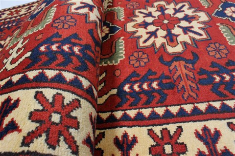 Turkman Brown Runner Hand Knotted 211 X 99 Area Rug 250-22695 Image 10