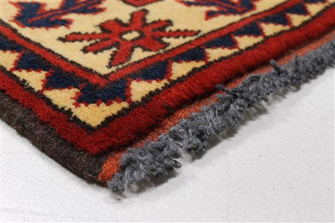 Turkman Brown Runner Hand Knotted 211 X 99 Area Rug 250-22695 Image 6