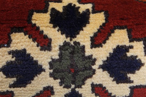 Kazak Yellow Runner Hand Knotted 210 X 911 Area Rug 250-22696 Image 11