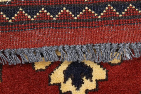 Kazak Yellow Runner Hand Knotted 210 X 911 Area Rug 250-22696 Image 3