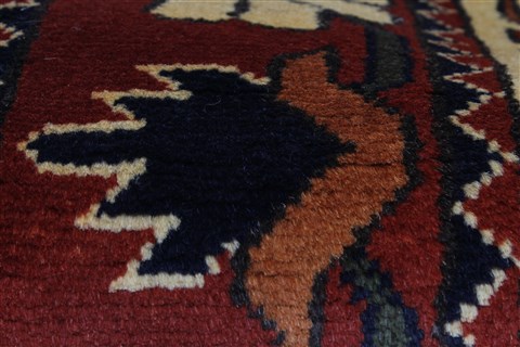 Kazak Yellow Runner Hand Knotted 210 X 911 Area Rug 250-22696 Image 9