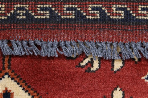 Turkman Brown Runner Hand Knotted 210 X 910 Area Rug 250-22704 Image 1