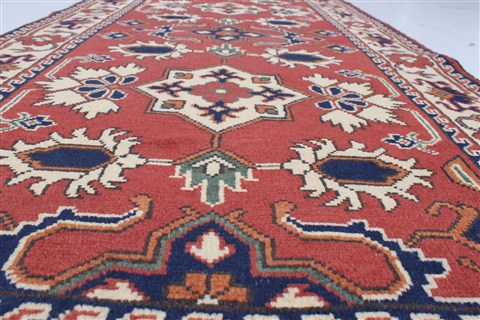 Turkman Brown Runner Hand Knotted 210 X 910 Area Rug 250-22704 Image 2