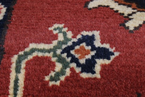Turkman Brown Runner Hand Knotted 210 X 910 Area Rug 250-22704 Image 9