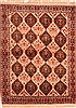 Afshar Beige Hand Knotted 49 X 64  Area Rug 100-22705 Thumb 0