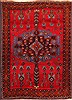 Afshar Red Hand Knotted 48 X 66  Area Rug 100-22716 Thumb 0