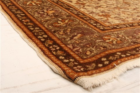 Kayseri Beige Square Hand Knotted 511 X 64 Area Rug 100-22721 Image 5