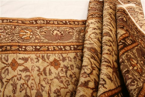 Kayseri Beige Square Hand Knotted 511 X 64 Area Rug 100-22721 Image 9
