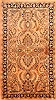 Sarouk Beige Hand Knotted 40 X 74  Area Rug 100-22725 Thumb 0