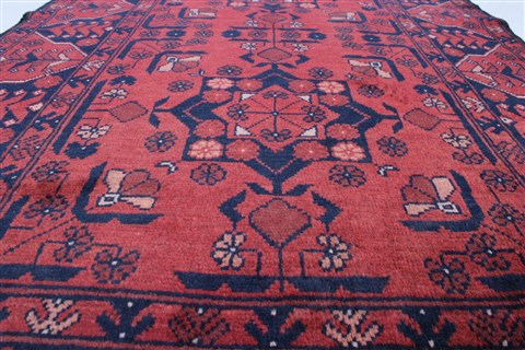 Bokhara Red Runner Hand Knotted 29 X 95 Area Rug 250-22726 Image 2