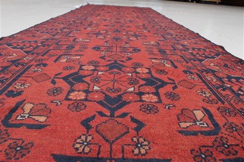 Bokhara Red Runner Hand Knotted 29 X 95 Area Rug 250-22726 Image 3