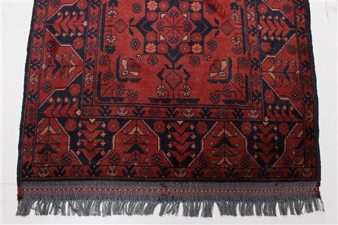 Bokhara Red Runner Hand Knotted 29 X 95 Area Rug 250-22726 Image 6