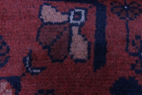 Bokhara Red Runner Hand Knotted 29 X 95 Area Rug 250-22726 Image 9