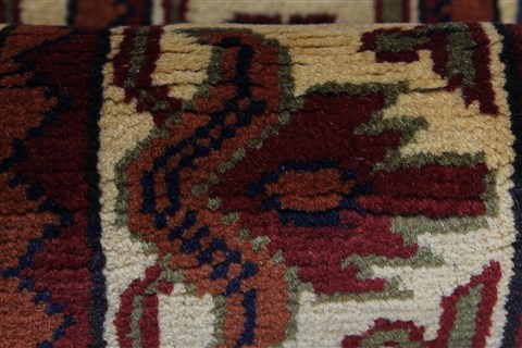 Kazak Yellow Runner Hand Knotted 29 X 97 Area Rug 250-22729 Image 10