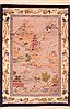 Asian Inspired Beige Hand Knotted 311 X 61  Area Rug 100-22733 Thumb 0